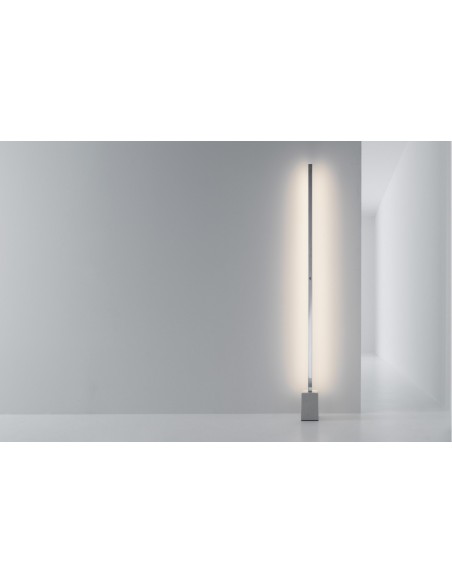 LAMPADA DA TERRA STILNOVO XILEMA NERO