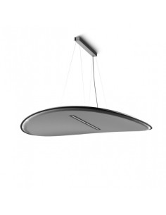 LAMPADA A SOSPENSIONE STILNOVO DERBY DIFFUSED GRIGIO / GRIGIO 2