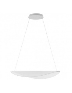 LAMPADA A SOSPENSIONE STILNOVO DIPHY L76 BIANCO / TRASPARENTE