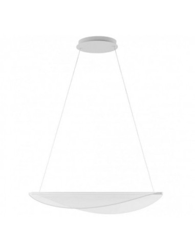 LAMPADA A SOSPENSIONE STILNOVO DIPHY L76 BIANCO / TRASPARENTE