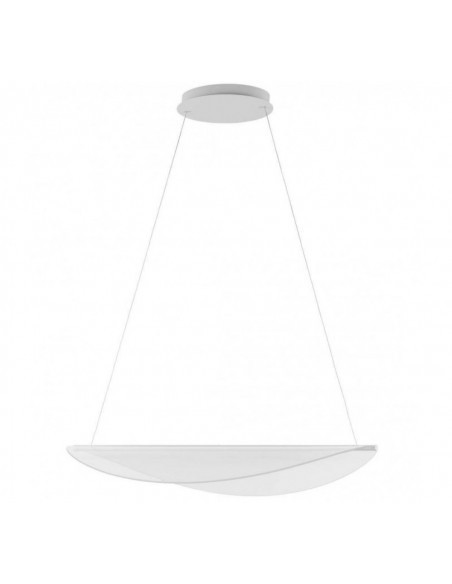 LAMPADA A SOSPENSIONE STILNOVO DIPHY L76 BIANCO / TRASPARENTE