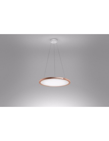 LAMPADA A SOSPENSIONE STILNOVO HINOMARU Ø48 ORO ROSA