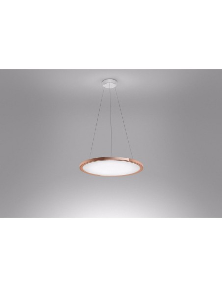 LAMPADA A SOSPENSIONE STILNOVO HINOMARU Ø48 ORO ROSA