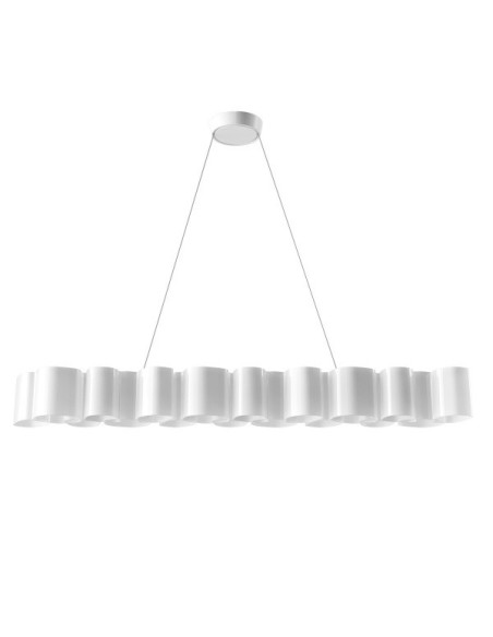 LAMPADA A SOSPENSIONE STILNOVO HONEY Ø110 BIANCO