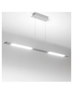 LAMPADA A SOSPENSIONE STILNOVO LAMA STRAIGHT BIANCO