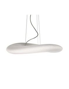 LAMPADA A SOSPENSIONE STILNOVO MR MAGOO Ø52 BIANCO 2