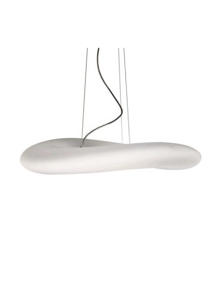 LAMPADA A SOSPENSIONE STILNOVO MR MAGOO Ø52 BIANCO