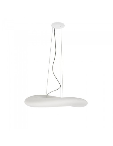 LAMPADA A SOSPENSIONE STILNOVO MR MAGOO Ø75 BIANCO