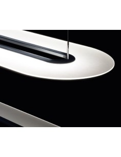 LAMPADA A SOSPENSIONE STILNOVO OPTI-LINE ALLUMINIO LUCIDO 2