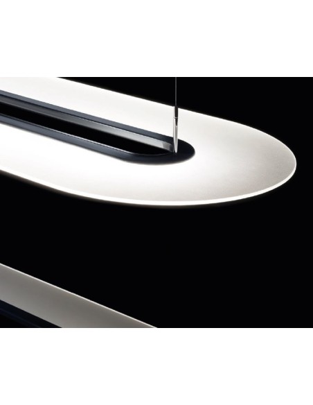 LAMPADA A SOSPENSIONE STILNOVO OPTI-LINE ALLUMINIO LUCIDO