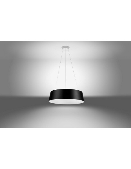 LAMPADA A SOSPENSIONE STILNOVO OXYGEN Ø75 NERO / BIANCO