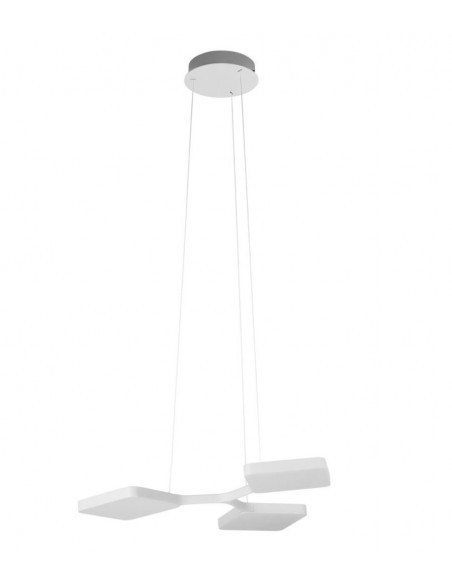 LAMPADA A SOSPENSIONE STILNOVO QUAD 3 MODULI MONO BIANCO