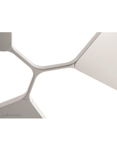 LAMPADA A SOSPENSIONE STILNOVO QUAD 9 MODULI MONO BIANCO