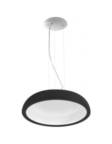 LAMPADA A SOSPENSIONE STILNOVO REFLEXIO Ø46 NERO / BIANCO