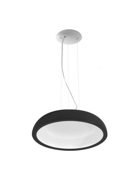 LAMPADA A SOSPENSIONE STILNOVO REFLEXIO Ø46 NERO / BIANCO