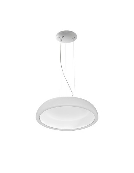 LAMPADA A SOSPENSIONE STILNOVO REFLEXIO Ø65 BIANCO / BIANCO