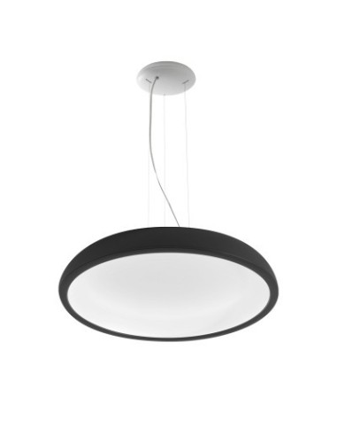LAMPADA A SOSPENSIONE STILNOVO REFLEXIO Ø65 NERO / BIANCO