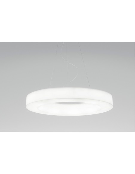 LAMPADA A SOSPENSIONE STILNOVO SATURN Ø76 BIANCO
