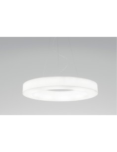 LAMPADA A SOSPENSIONE STILNOVO SATURN Ø76 BIANCO