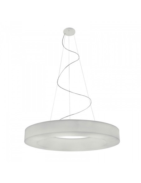 LAMPADA A SOSPENSIONE STILNOVO SATURN Ø115 BIANCO