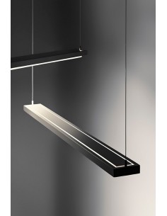 LAMPADA A SOSPENSIONE STILNOVO TABLET 1 SOURCES NERO