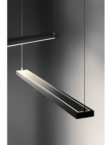 LAMPADA A SOSPENSIONE STILNOVO TABLET 1 SOURCES NERO