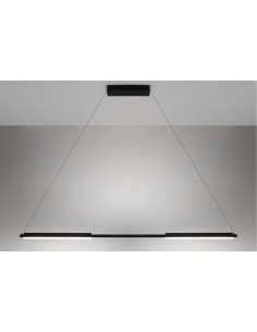 LAMPADA A SOSPENSIONE STILNOVO TABLET 1 SOURCES NERO 2