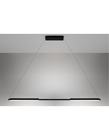 LAMPADA A SOSPENSIONE STILNOVO TABLET 1 SOURCES NERO