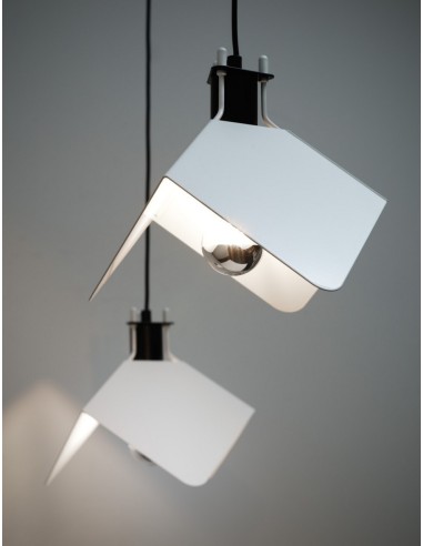 LAMPADA A SOSPENSIONE STILNOVO TRIEDO BIANCO