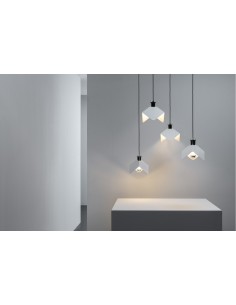 LAMPADA A SOSPENSIONE STILNOVO TRIEDO BIANCO 2