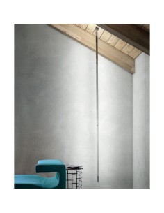 LAMPADA A SOSPENSIONE STILNOVO XILEMA ALLUMINIO LUCIDO