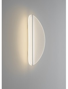 LAMPADA A SOFFITTO/PARETE STILNOVO DIPHY L54 BIANCO / TRASPARENTE 2