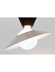 LAMPADA A SOFFITTO/PARETE STILNOVO FANTE NERO / BIANCO 2