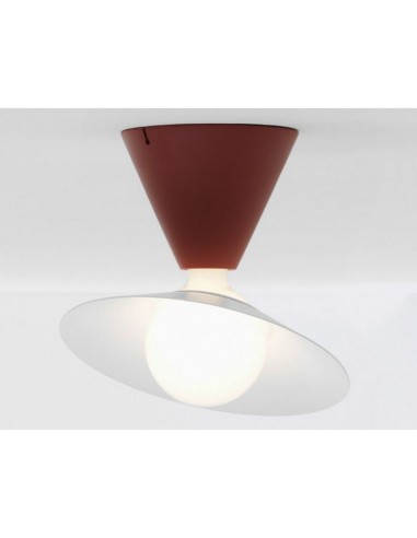 LAMPADA A SOFFITTO/PARETE STILNOVO FANTE ROSSO / BIANCO