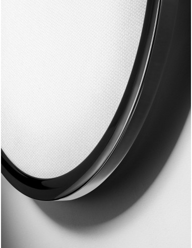 LAMPADA A PARETE/SOFFITTO STILNOVO HINOMARU Ø48 NICHEL NERO