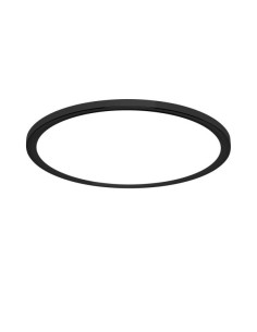 LAMPADA A PARETE/SOFFITTO STILNOVO HINOMARU Ø67 NICHEL NERO 2