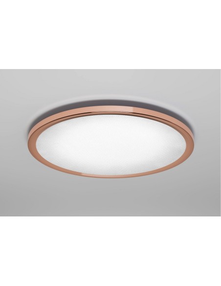 LAMPADA A PARETE/SOFFITTO STILNOVO HINOMARU Ø67 ORO ROSA