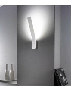 LAMPADA A PARETE/SOFFITTO STILNOVO LAMA WALL BIANCO