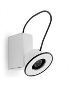 LAMPADA A PARETE/SOFFITTO STILNOVO MINIBOX BIANCO 2