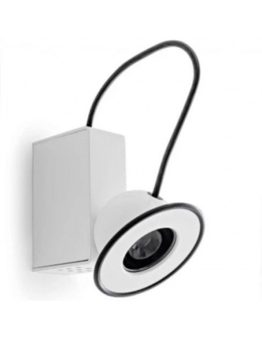 LAMPADA A PARETE/SOFFITTO STILNOVO MINIBOX BIANCO