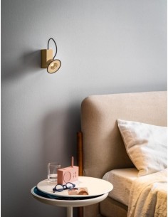 LAMPADA A PARETE/SOFFITTO STILNOVO MINIBOX BEIGE