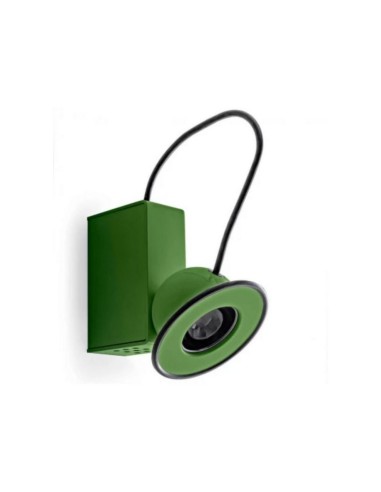 LAMPADA A PARETE/SOFFITTO STILNOVO MINIBOX VERDE