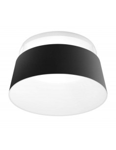 LAMPADA A PARETE/SOFFITTO STILNOVO OXYGEN CEILING Ø56 NERO / BIANCO