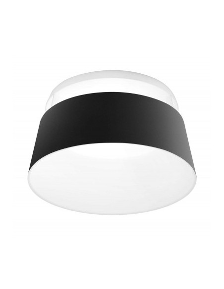 LAMPADA A PARETE/SOFFITTO STILNOVO OXYGEN CEILING Ø75 NERO / BIANCO