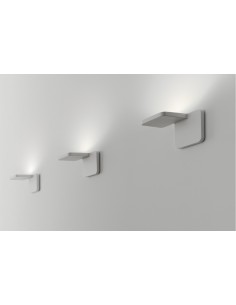 LAMPADA A PARETE/SOFFITTO STILNOVO QUAD BIANCO 2