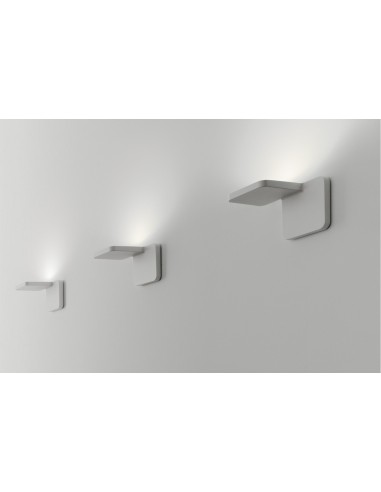 LAMPADA A PARETE/SOFFITTO STILNOVO QUAD BIANCO