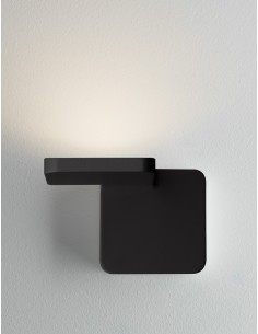 LAMPADA A PARETE/SOFFITTO STILNOVO QUAD NERO