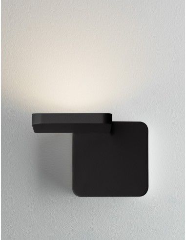 LAMPADA A PARETE/SOFFITTO STILNOVO QUAD NERO