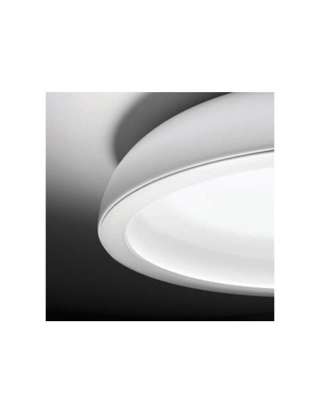 LAMPADA A PARETE/SOFFITTO STILNOVO REFLEXIO Ø46 BIANCO / BIANCO