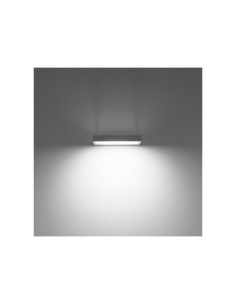 LAMPADA A PARETE/SOFFITTO STILNOVO TABLET SINGLE L16 BIANCO 2